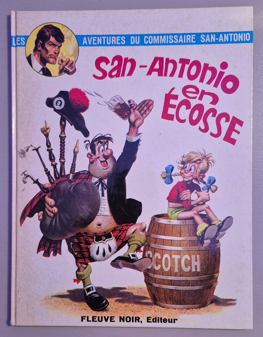 Fumetti: San-Antonio en Écosse - tome 2 - EO 1972 TBE – Usato da Grand-Lancy venduto da loi_599y