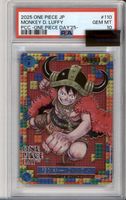 ONE PIECE Promo Monkey.D.Luffy (P-110) PSA10 (JP)