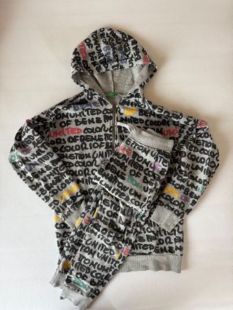 Trendiger Benetton Jogginganzug, Gr. 152 /160 Top Zustand!