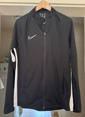 Veste de survêtement Nike Dri-FIT noire, taille M, état neuf