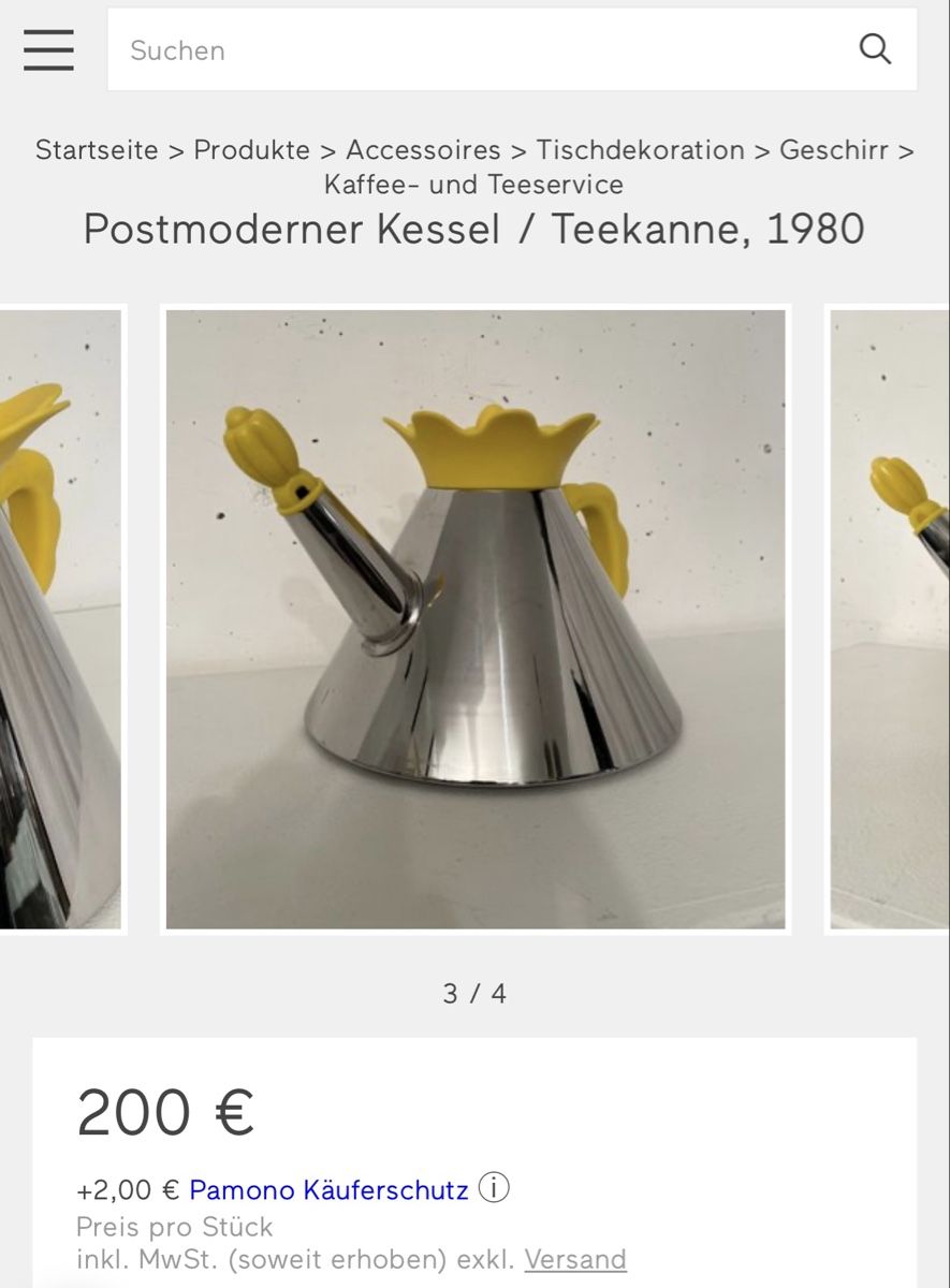Wasserkocher: Design Wasserkocher – Gebraucht aus Strengelbach von shihtzuliving_22 6