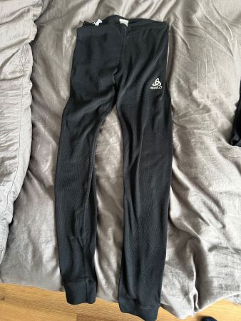Odlo Thermo-Skiunterwäsche Hose Gr.152 Jungen schwarz