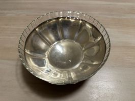 schöne alte Schüssel- versilbert