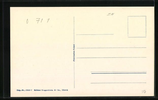 Cartoline postali: AK Erlenbach /ZH, Häuser und Eisenbahn – Usato da Berlin venduto da bartko-reher 1