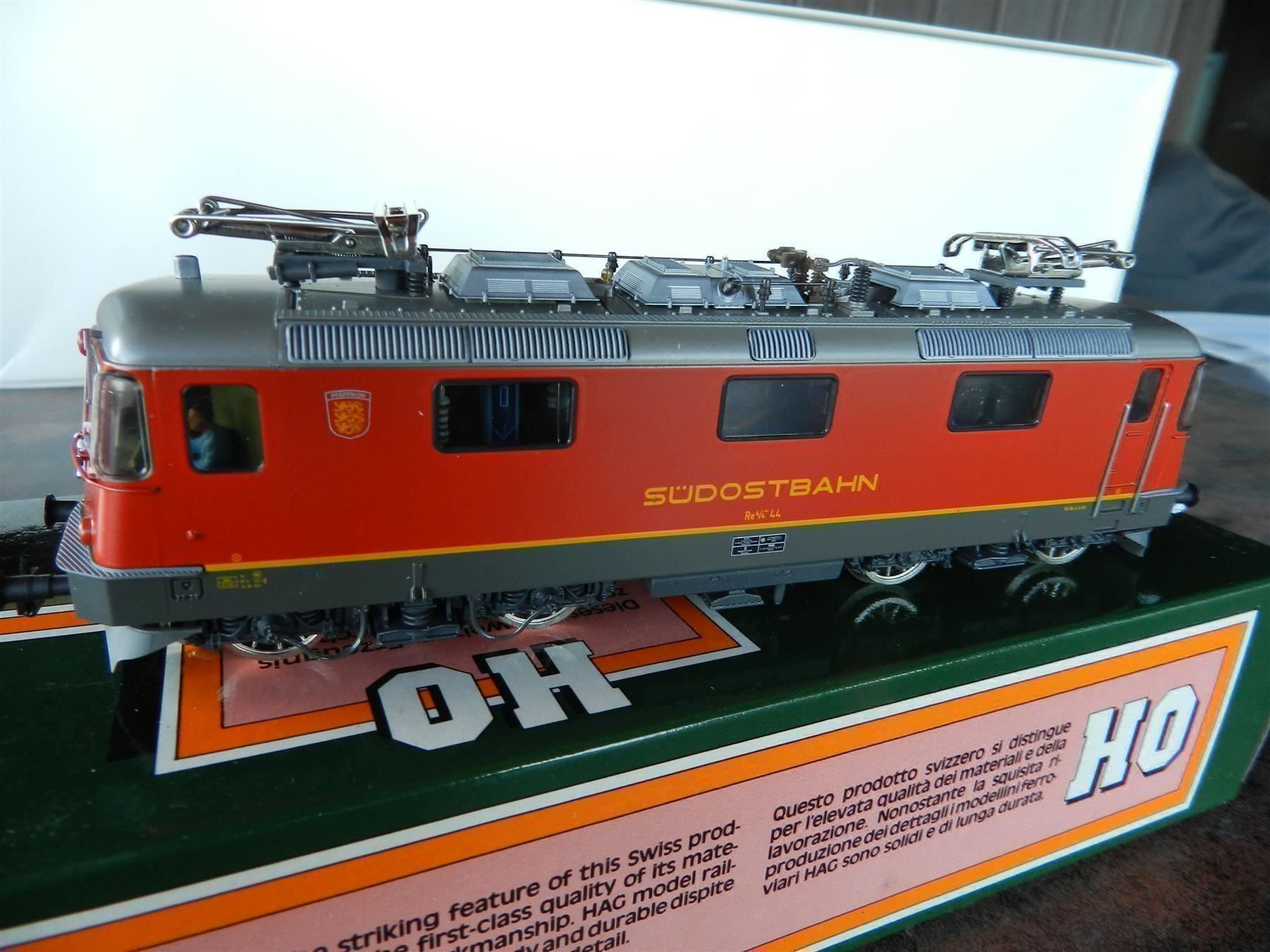 Hag Modellini di ferrovie: H0 AC HAG E-Lok Re 4/4 III SOB rot – Nuovo (secondo la descrizione) da Arzier-Le Muids venduto da elocin83 2