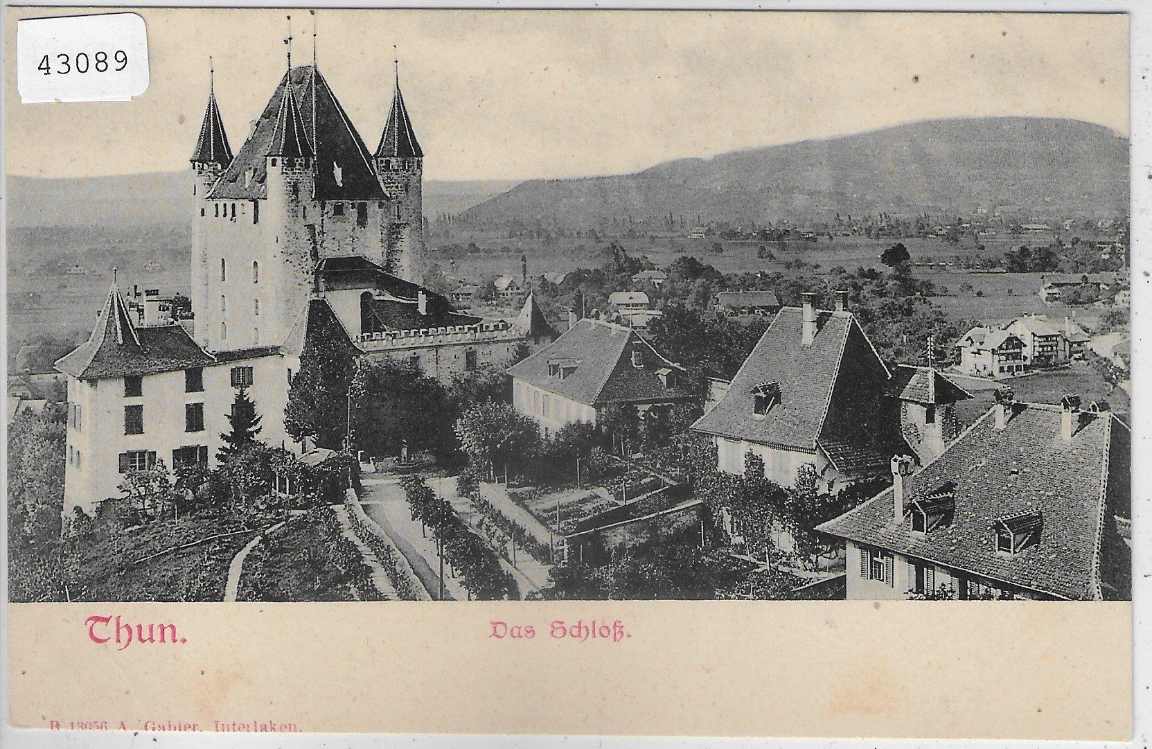 Cartoline postali: Thun - Das Schloss – Usato da Ettingen venduto da Kartenplanet