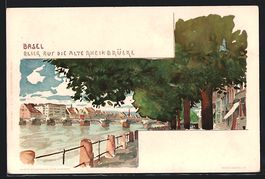 Fritz Voellmy: Basel, Blick auf die alte