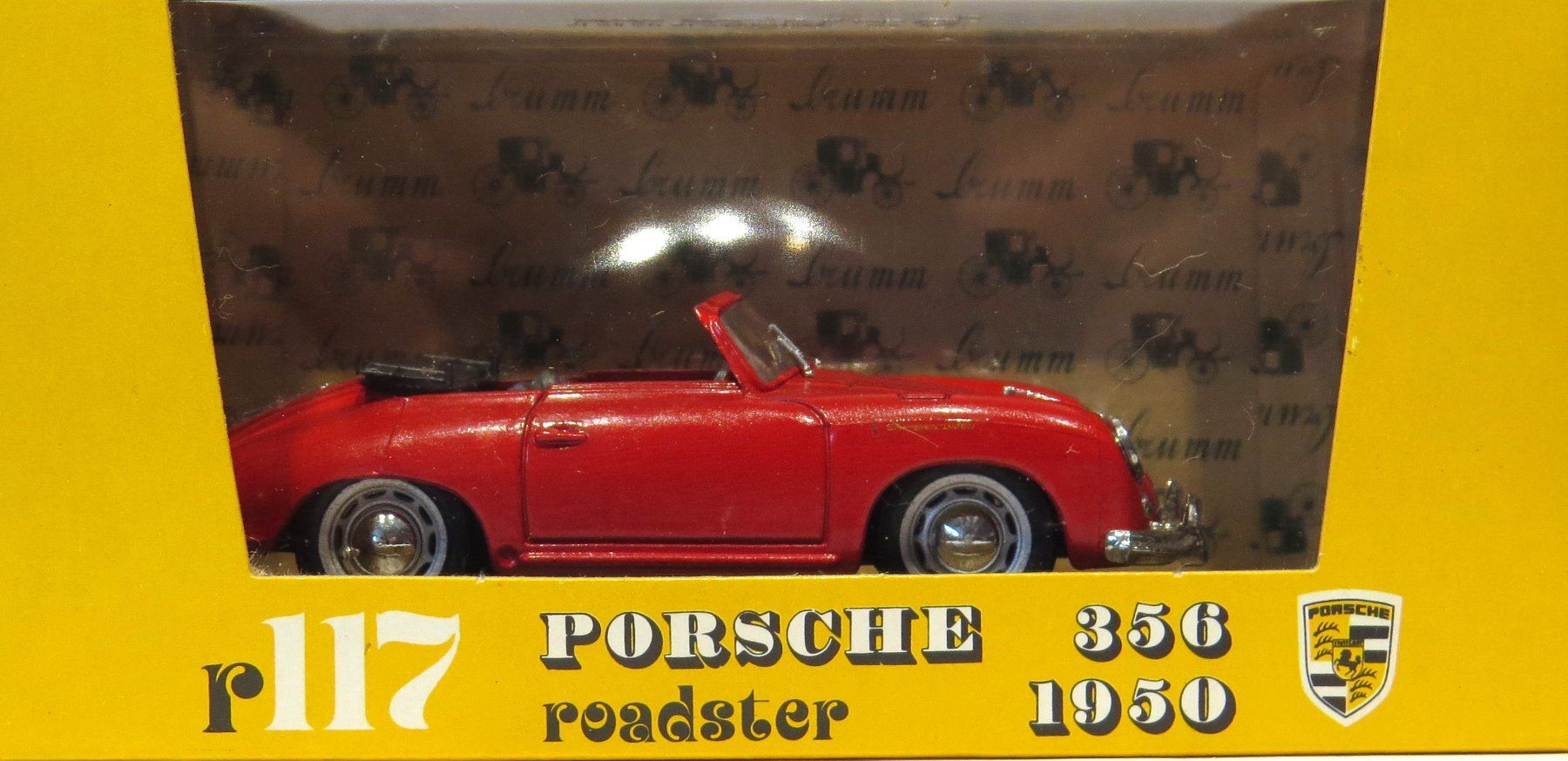 Porsche Modellini d'auto: 1:43 Porsche 356 Roadster 1950 – Nuovo e nell'imballaggio originale da Ettingen venduto da Burago 2