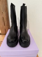 Schwarze Winterstiefel, Grösse 39, NEU!