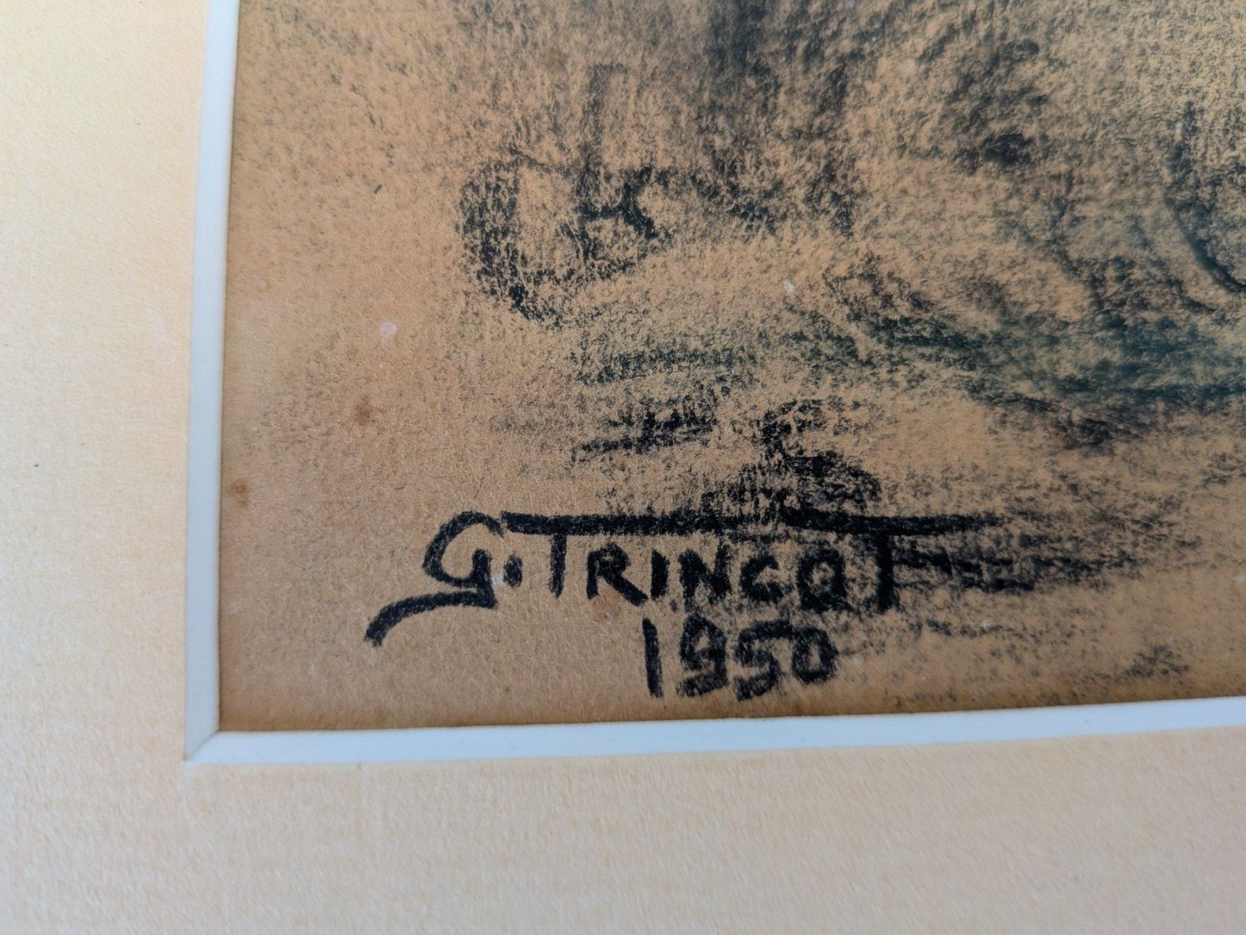 Dipinti: Zeichnung oder Radierung Georges Trincot 1921-1950 – Usato da Emmen venduto da magelan 2