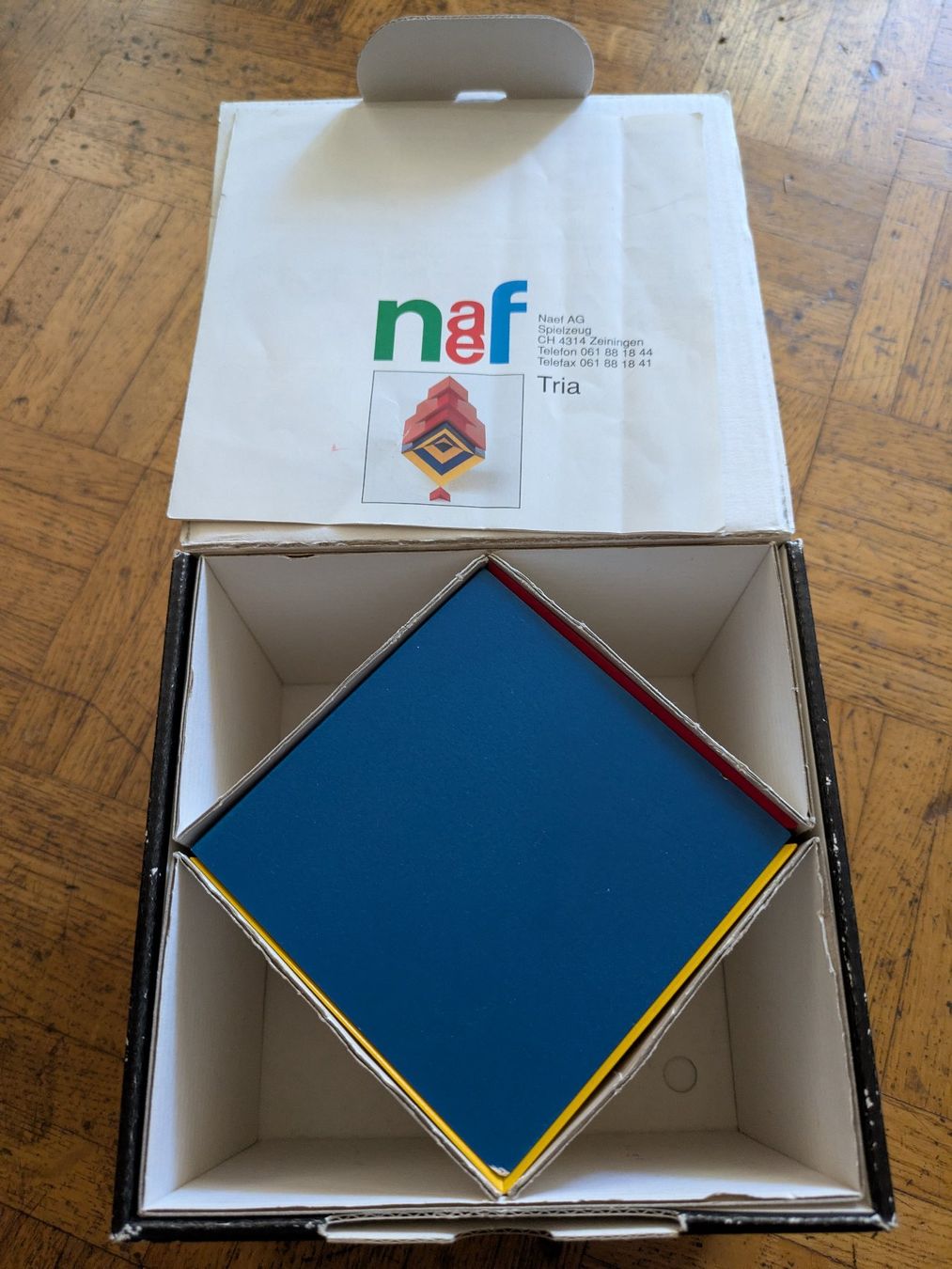 Naef Giochi: NAEF 1990 Holz Rätselspiel – Nuovo e nell'imballaggio originale da Binningen venduto da Smile-46 2
