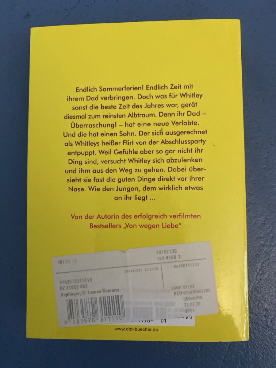 Libri: Buch „Lemon Summer“ – Usato da Dornach venduto da Dlimi 1