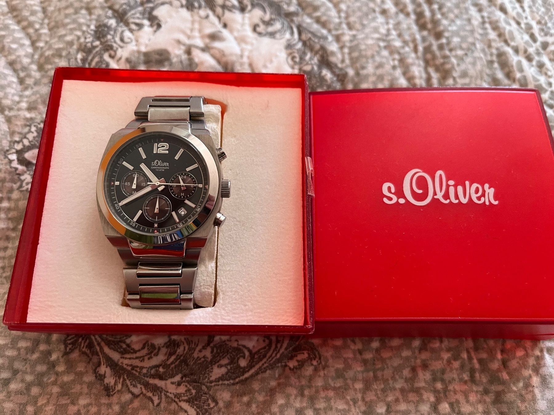 Orologi: S. Oliver Chronograph Herrenuhr – Usato da Neuenhof venduto da Himmel2