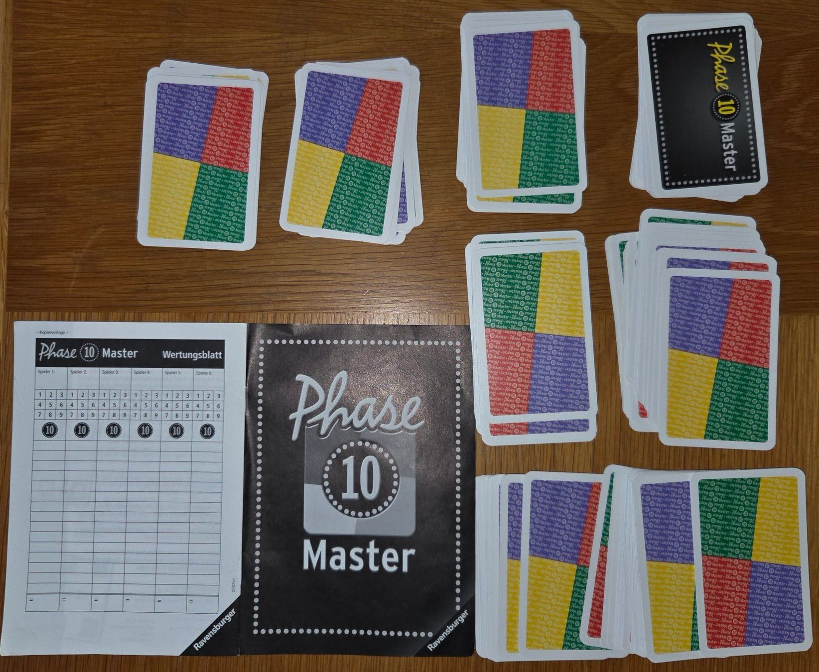 Ravensburger Giochi: Kartenspiel Phase 10 Master – Usato da Gossau SG venduto da tenerife11 4
