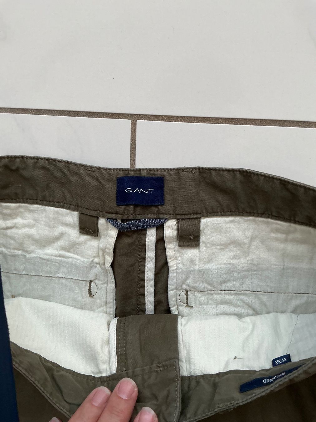 Gant Pantaloni: Gant Shorts Gr.32 Neuwertig – Usato da Biel-Benken BL venduto da Sahra1 4