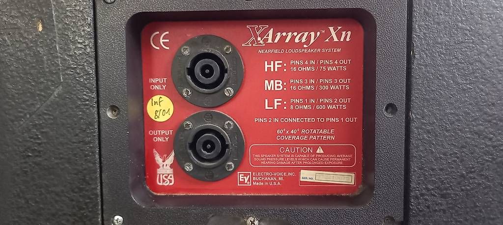 Casse acustiche: Electro Voice XArray – Usato da Buochs venduto da von_mzm8 1