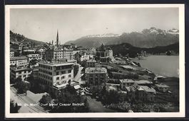 AK St. Moritz-Dorf, Hotel Caspar Badrutt
