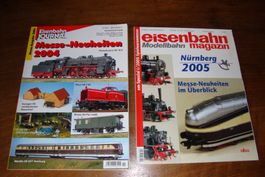 Magazin Modellbahn Eisenbahn Messe Nürnberg 2004 2005