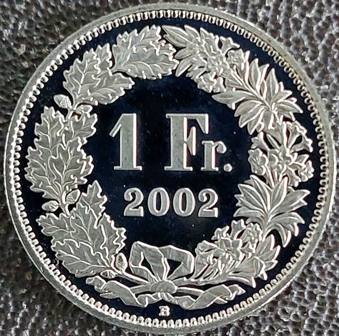 Tutti le monete: 1 Franken 2002 stgl. / aus Münzsatz – Nuovo (secondo la descrizione) da Arch venduto da coinsandmore