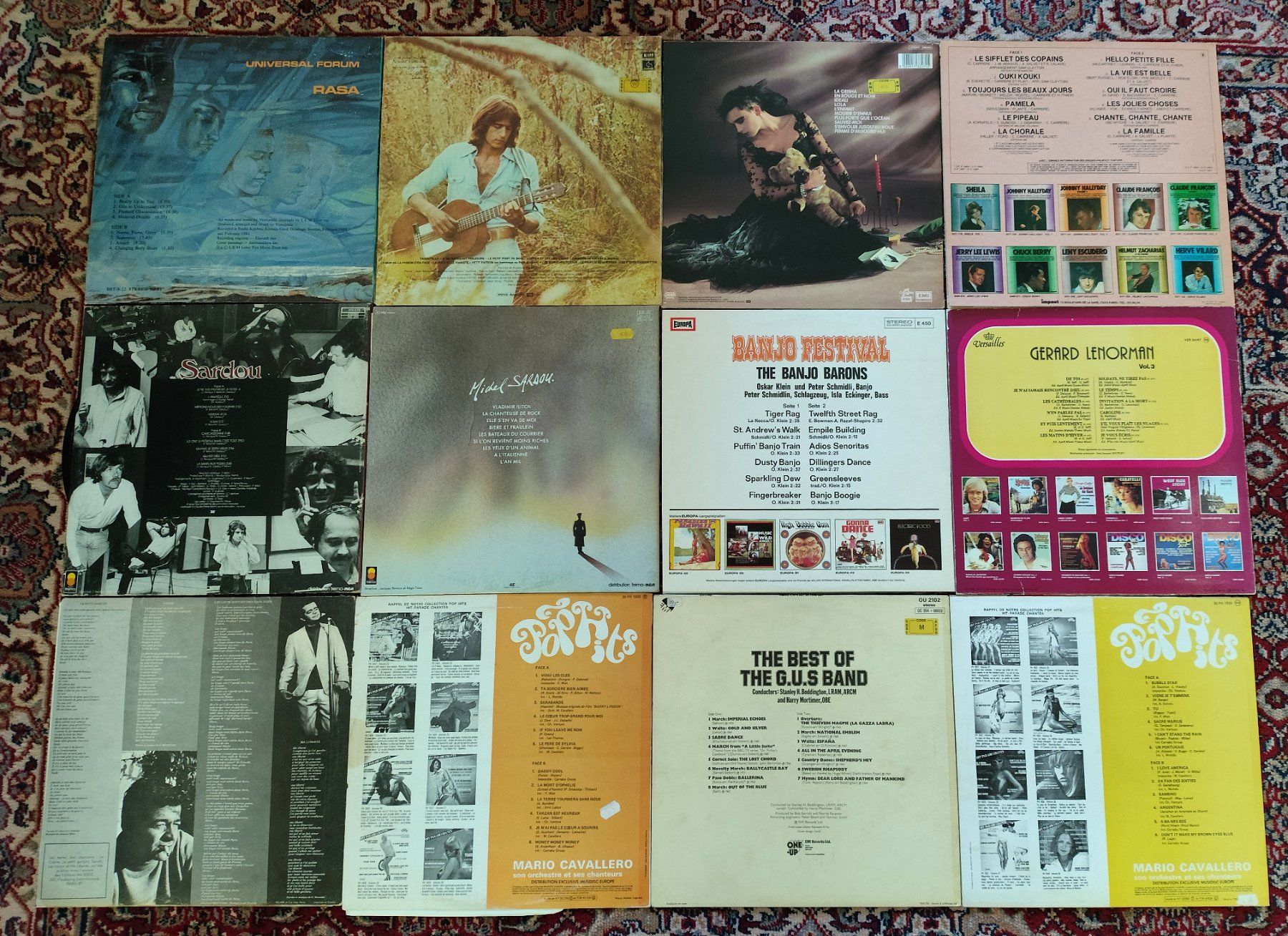 Dischi in vinile: Lot 14 vinyles différentes – Usato da Grandson venduto da proekt 1