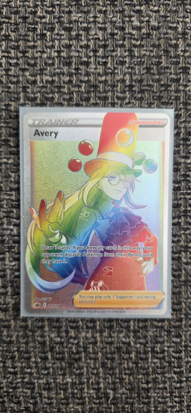 Pokémon Sammelbilder & Trading cards: Pokemon Card Avery Trainer Full Art Rainbow Rare  – Neu (gemäss Beschreibung) aus Oberentfelden von kerea2001