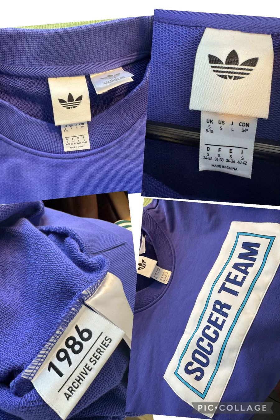 Adidas Maglioni & Felpe: Adidas Sweatshirt neu Soccer Team – Nuovo (secondo la descrizione) da Obfelden venduto da cesarina10 4