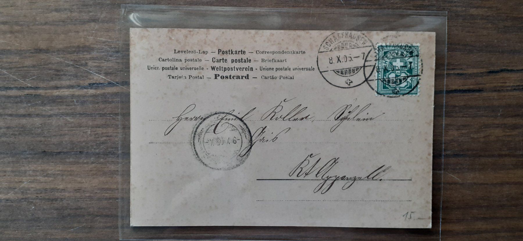 Cartoline postali: Ansichtskarte Spielzeug antik – Usato da Mörschwil venduto da lindaswunderkiste 1