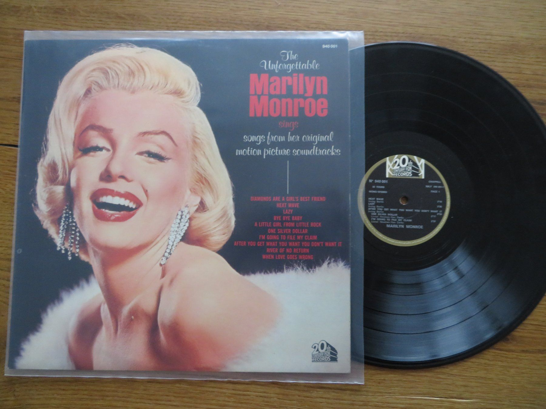 Dischi in vinile: Marilyn Monroe Schallplatte - The Unforgettable - Top! – Nuovo (secondo la descrizione) da Zürich venduto da max_cp5f