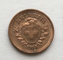 1914 1 Rappen -unz