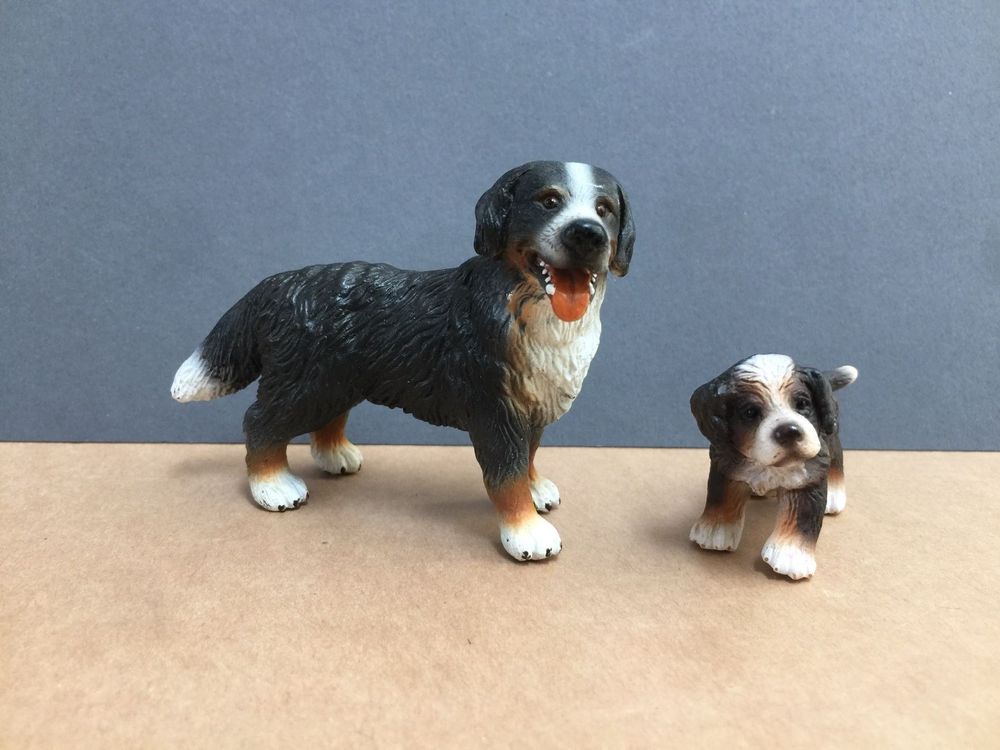 Schleich Bernhardiner Welpe – Naturgetreu Modelliert & Handbemalt | Für Spielsammlungen
