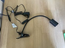 Livarno LED Klemmleuchte schwarz schwenkbar gebraucht