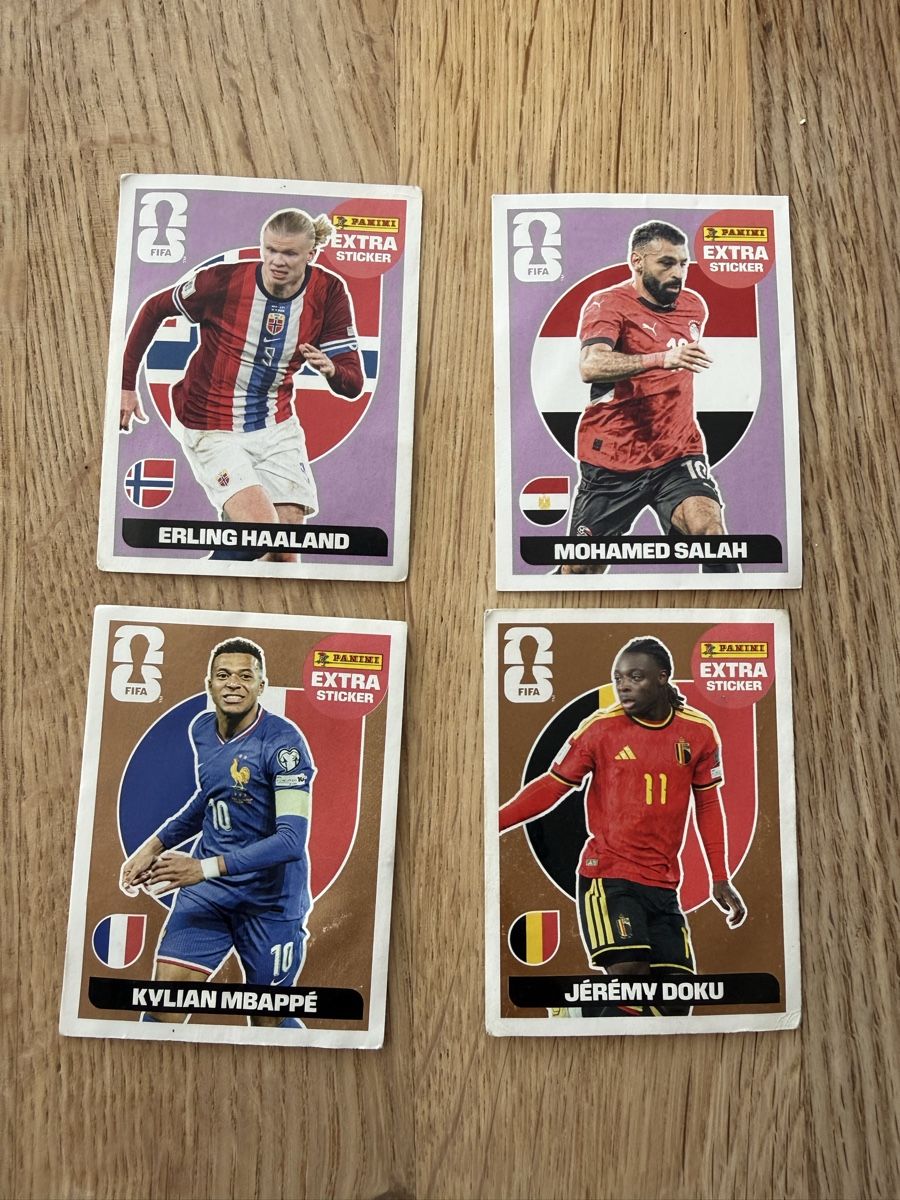 Panini Cartes à collectionner: Panini Extrasticker 4x  – D'occasion à Zürich par jeannine12