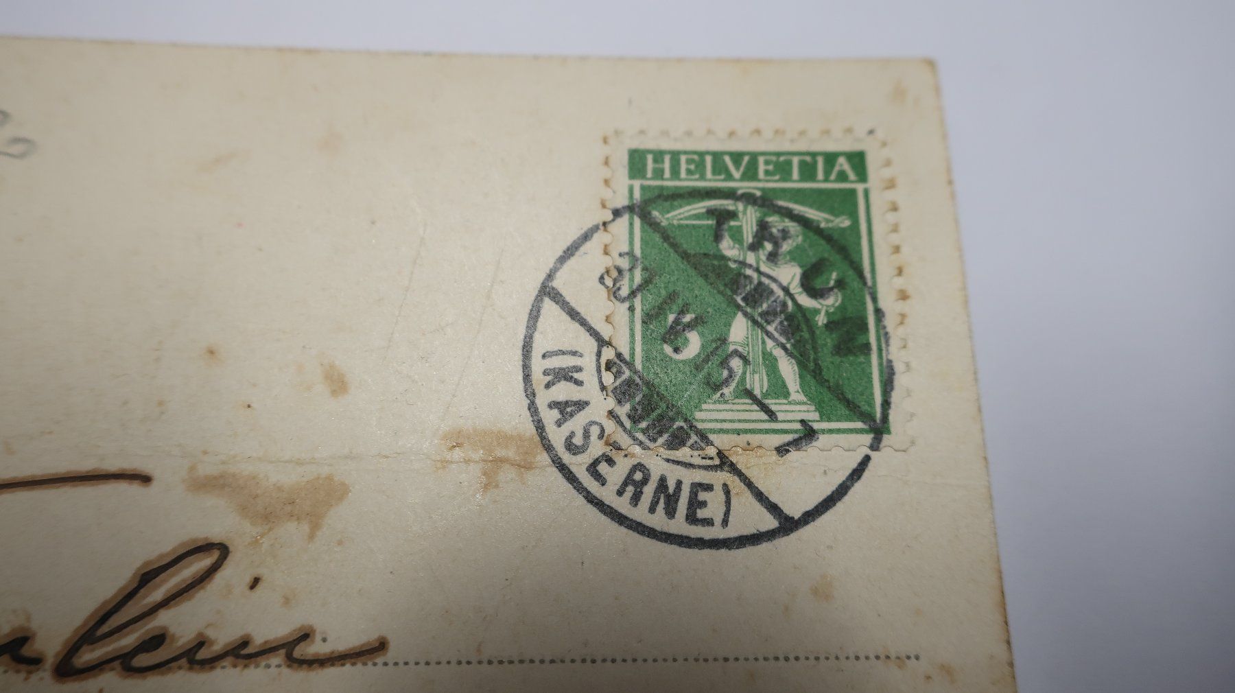 Cartoline postali: Thuner See  Panorama 1915 – Usato da Cormoret venduto da Pascalll2001 6