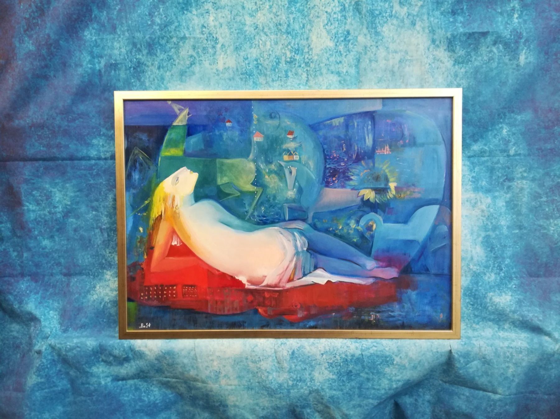 Gemälde: Im Stil von Marc Chagall – Neu und originalverpackt aus Udligenswil von beewhisperer 9