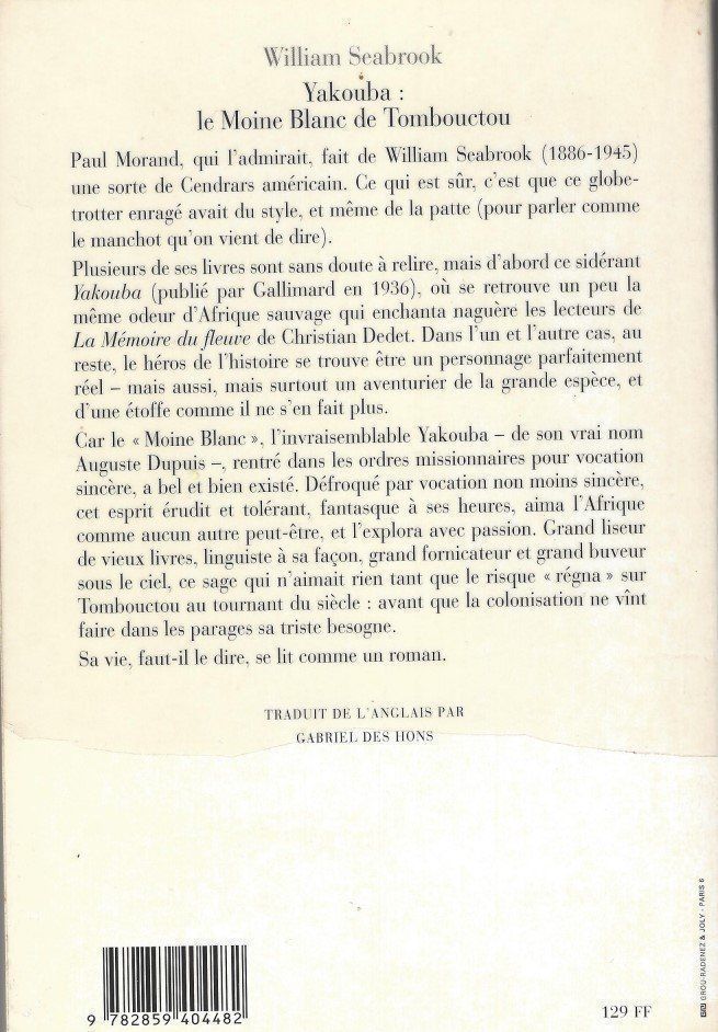 Libri: Yakouba de William Seabrook – Usato da Courtepin venduto da mara_1808 1