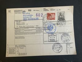 Chiasso Paketkarte