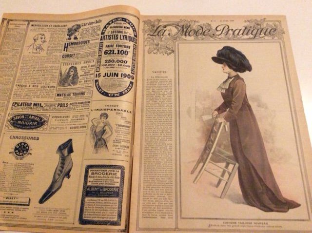 Riviste & Magazine: Journal sur la Mode 1909 – Usato da Genève venduto da edelweiss1900