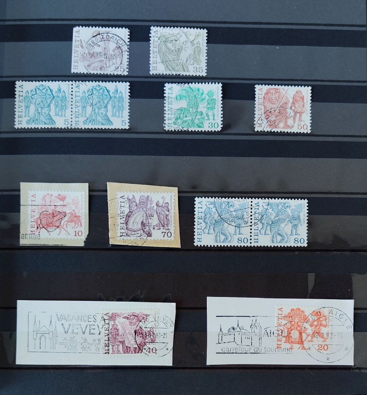 Alben: Briefmarkensammlung Schweiz – Gebraucht aus Lenzburg von Dani_Lenzburg