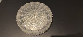 Vintage Deckenleuchte Wandleuchte Kristallglas Schirm Retro