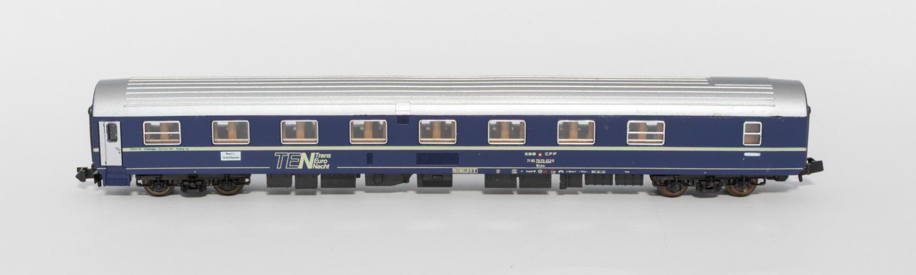 Roco Modellini di ferrovie: Roco 24266 SBB WLAm Schlafwagen – Usato da Thun venduto da Irreriwan