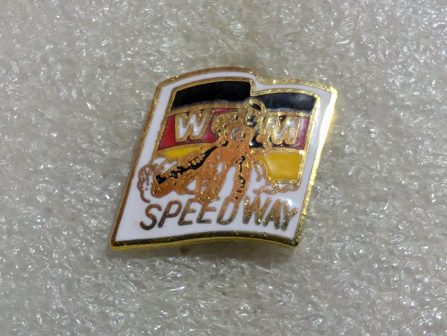 Placchette & Badge: Ansteckpin 96: Speedrun WM – Usato da Oppligen venduto da Pin-Fall-Shop