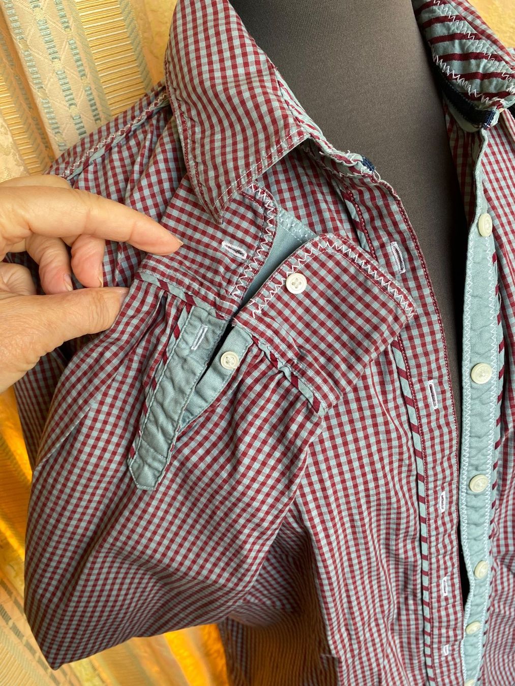 Tommy Hilfiger Chemisiers: TOMMY HILFIGER Westernstyle Blusenhemd Baumwolle – D'occasion à Besazio par lionheart63 2