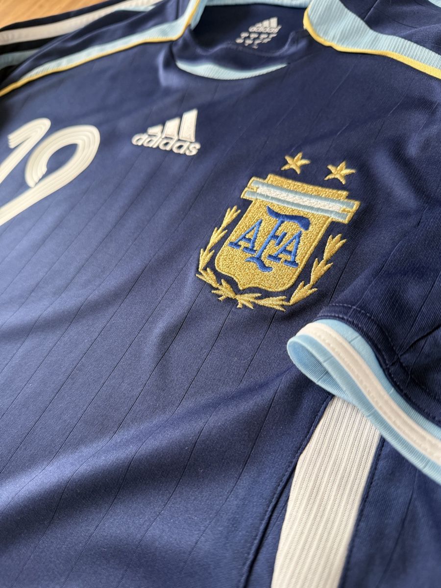 Adidas Canottiere & Pantaloni: Original Messi Argentinien 2006 Trikot M – Usato da Burgdorf venduto da Shirtsy 3