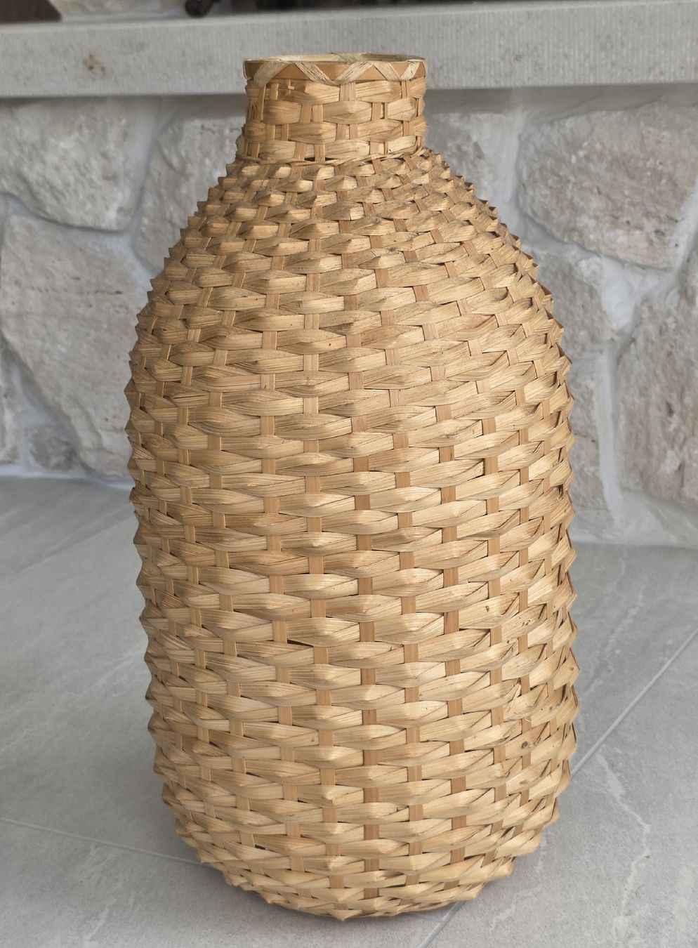 Vasi & Recipienti: Vase Korb Flasche geflochten – Usato da Rheinsulz venduto da Gilea