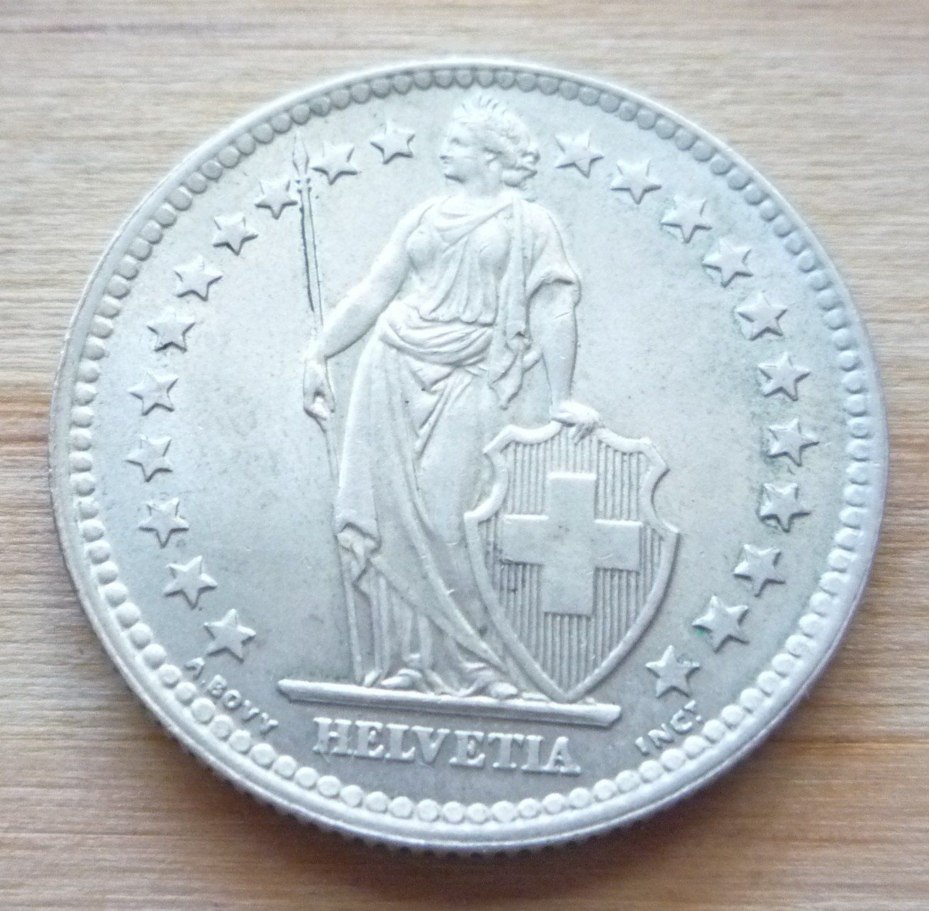 Tutti le monete: 2 Franken 1963, Schweiz, silber – Usato da Rieden SG venduto da Sammelfreund 1