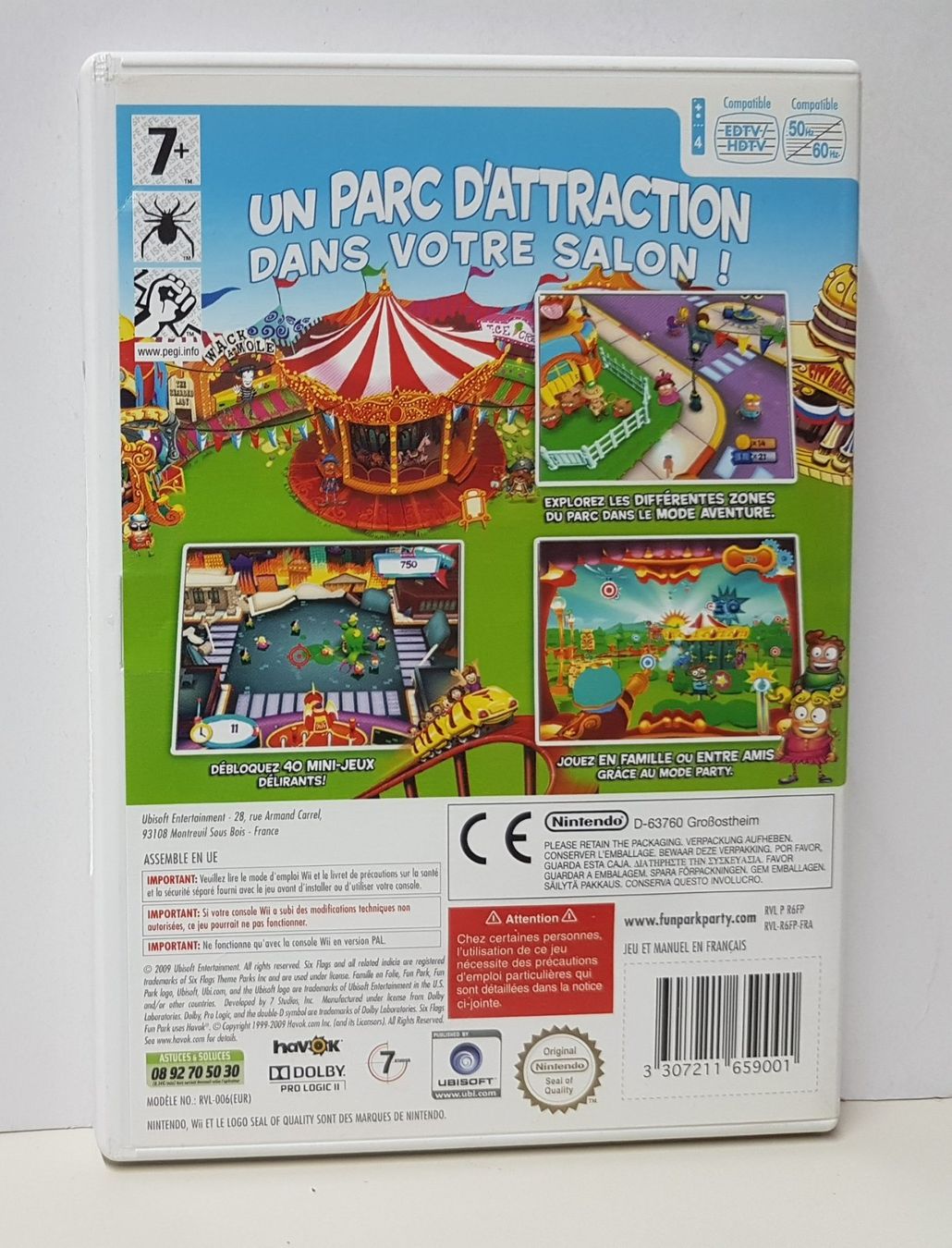 Nintendo Giochi: 😎Fun Park Party  Wii – Usato da Schüpfheim venduto da Games_Spielkonsolen 2
