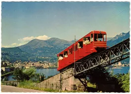 Lugano - Standseilbahn Monte San Salvatore