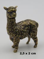 kleine ALPAKA - Messing Figur - Dekoration - 2,5x2cm