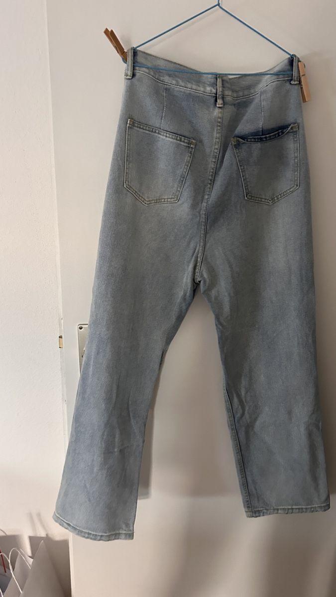Jeans: Light Blue Ripped Jeans Size XL – Usato da Genève venduto da Noemie.wrmsi 5