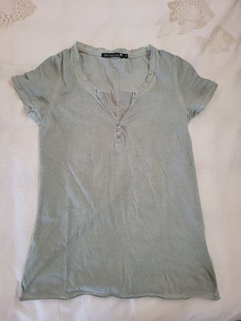 T-shirt Bérénice TBE imprimé tête de buffle taille XS coton 